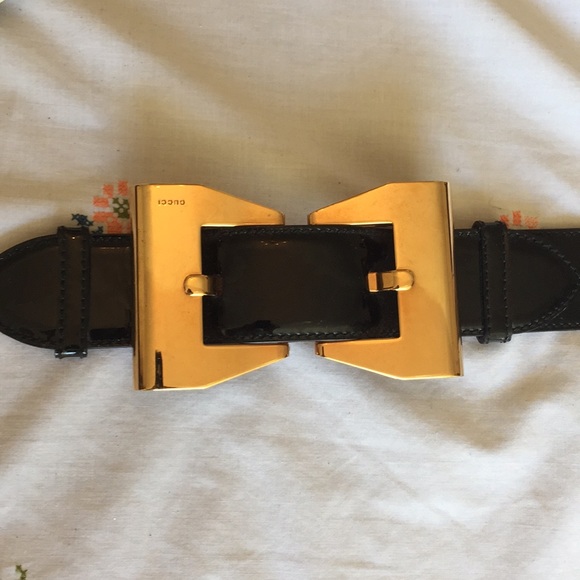 gucci bow belt